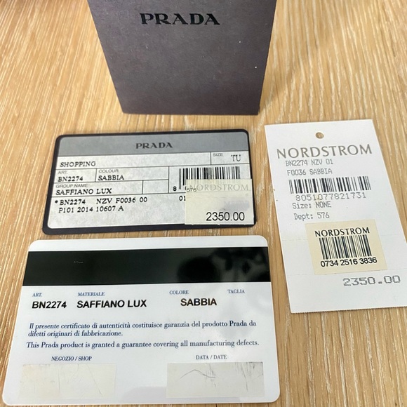 Prada Galleria Double Zip Saffiano Leather - Picture 11 of 13